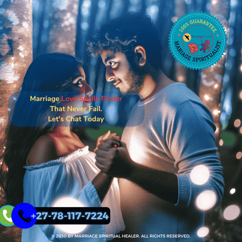 A couple standing in a serene forest clearing, surrounded by twinkling fairy lights and a soft, ethereal glow. They are gazing deeply into each others eyes, their hands clasped together in a gest