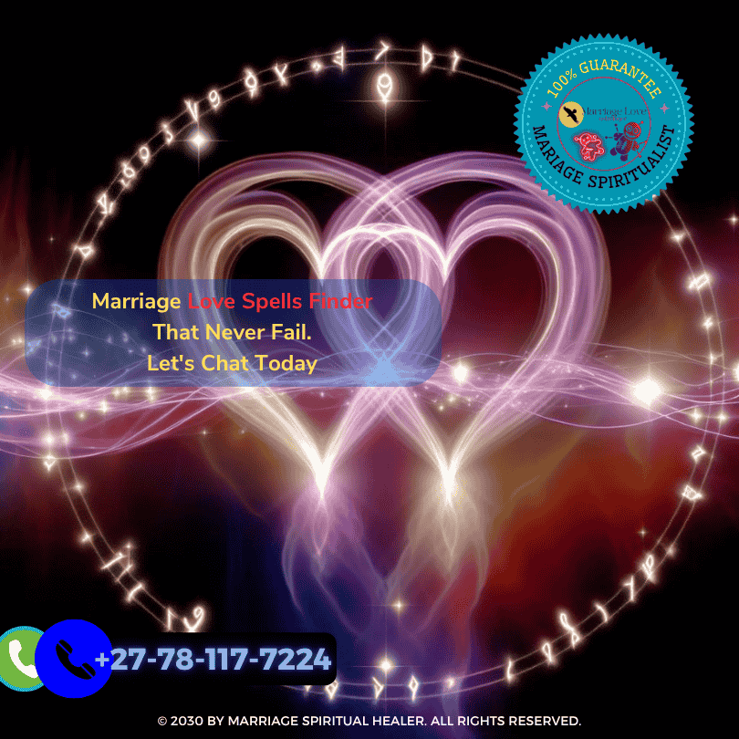 A mystical image of two intertwined hearts surrounded by glowing runes and shimmering light, symbolizing a strong and unbreakable bond between two lovers.