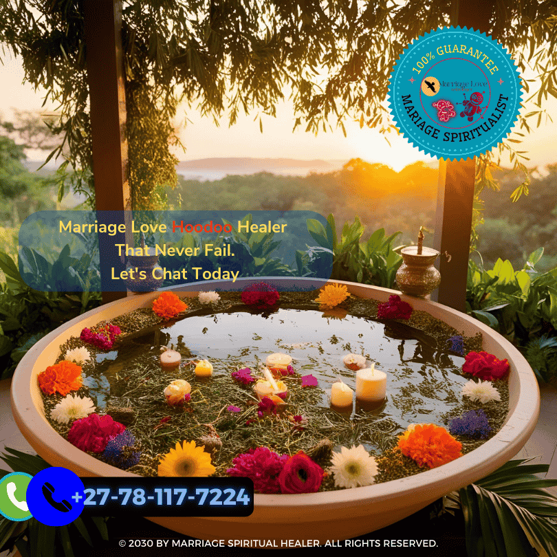 A ritual bath infused with herbs and flowers, symbolizing a love-reconciliation ceremony (2)