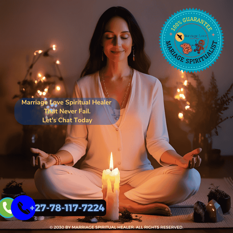 A serene female astrologer, bathed in the gentle glow of a magical candle, embodies the power of self-healing and rejuvenation.