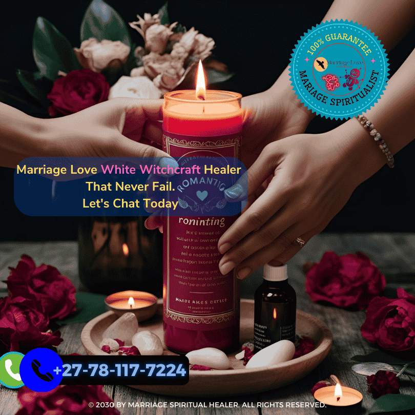 Hands anointing candle in romantic intention-setting ritual