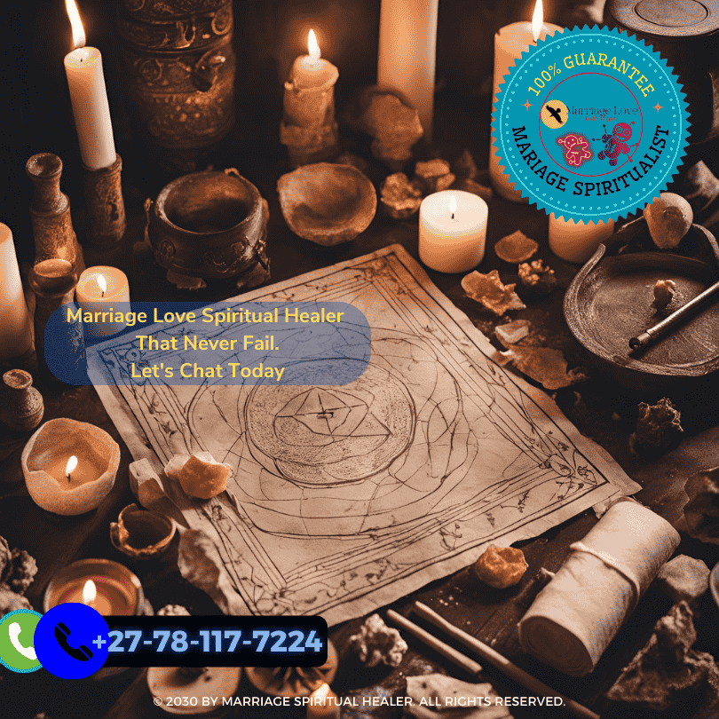 a detailed view of a ritual space where a divorce removal spell is being performed, with incense, candles, and a piece of parchment paper for writing intentions. (9) (1)