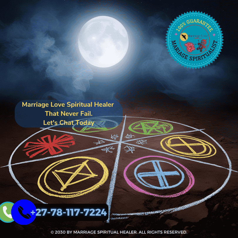 Hoodoo symbols drawn in chalk during a crossroads ritual
