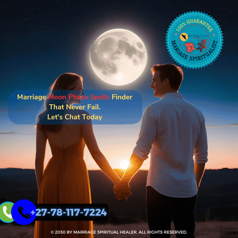 Lunar eclipse casting a magical glow over a couple holding hands